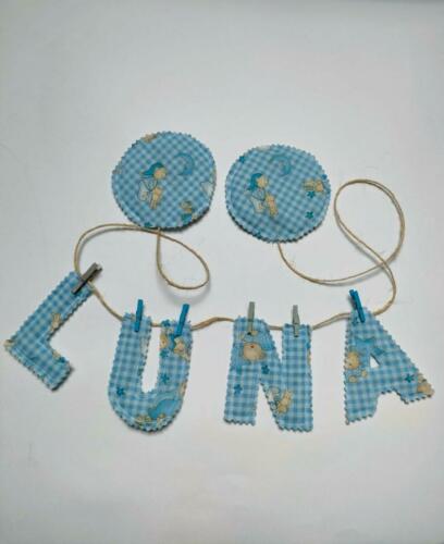 GUIRNALDA con LETRAS
